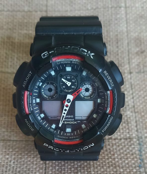 Годинник G-shock GA-100 -1А 4ЕR