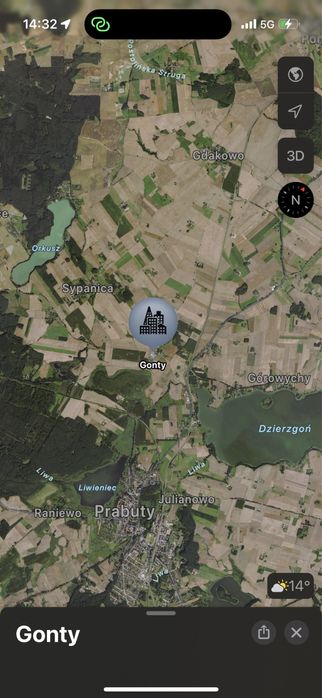 Działka z zabudowaniami