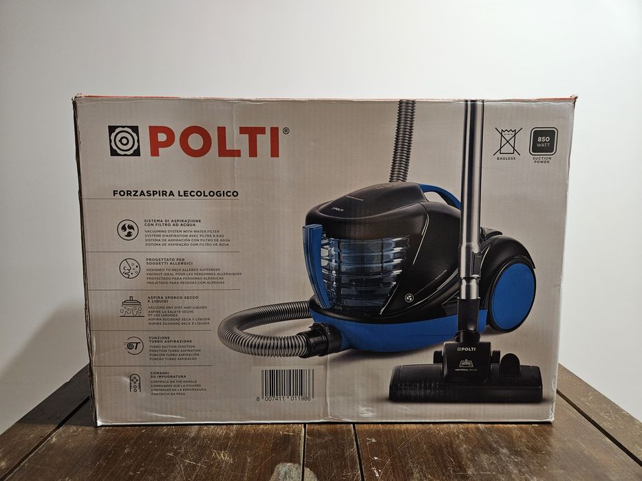 Aspirador a Água POLTI Aqua Allergy Turbo - Novo c/garantia