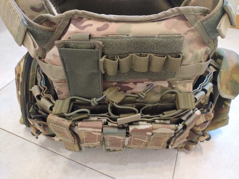 Kamizelka taktyczna plate carrier multicam szpej ASG