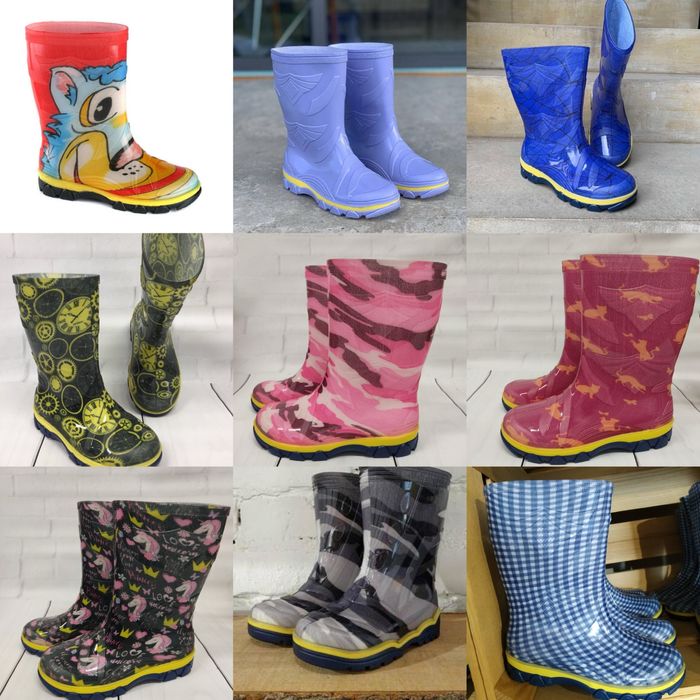 Детские резыновые сапоги , резинові гумові чоботи дитячі