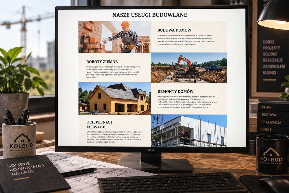 Strony internetowe dla firm | WWW + SEO + rezerwacje