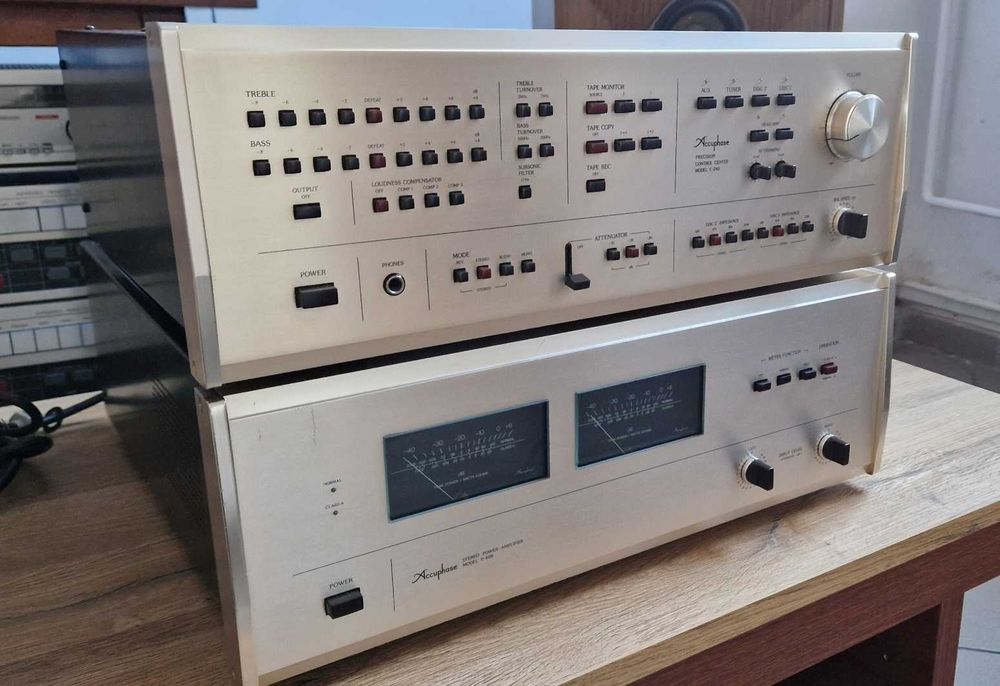 Accuphase C-240/P-400 - Klasyka japońskiego hi-endu
