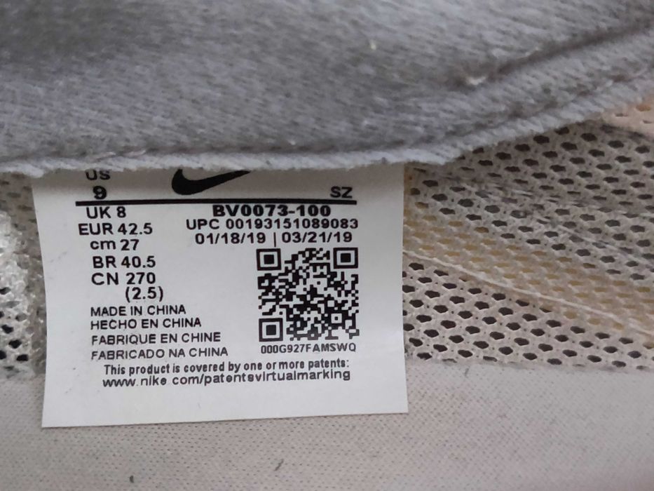 Кроссовки Nike LD Waffle Sacai р.42,5 стелька 27 см.кожа, замш.: 3