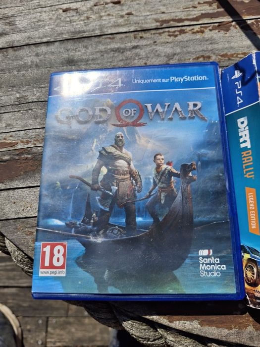 God of war e Colin Mcrae Playstation 4