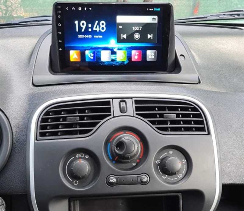 Rádio 2DIN 9" [4+64GB] • RENAULT Kangoo • (Após 2008) • Android GPS