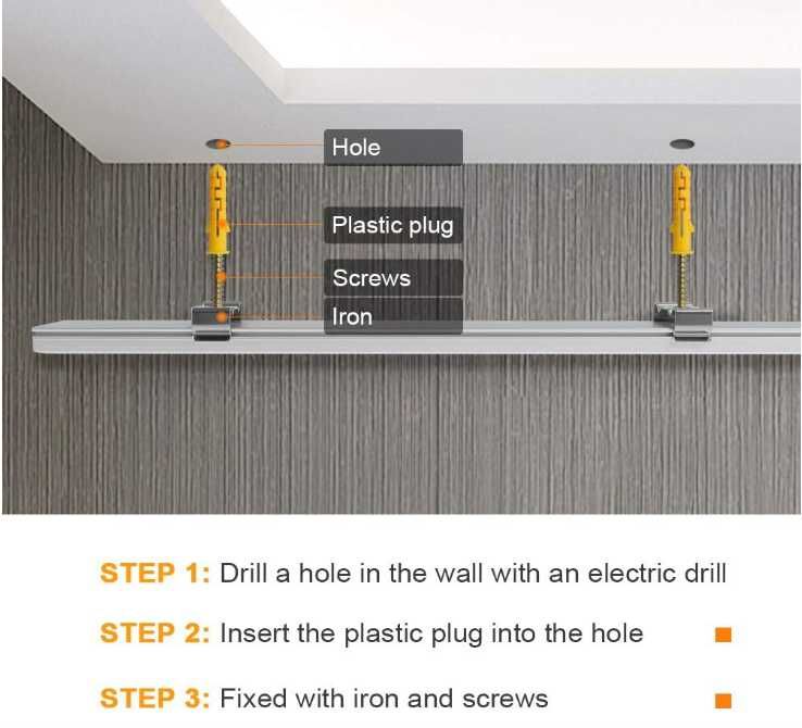 Profil aluminiowy LED 1 m 6 szt. U do taśm LED 12 mm