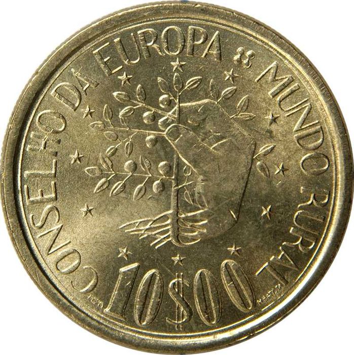 Mundo Rural - - - 10$00 - 1987 - - - - - Moeda