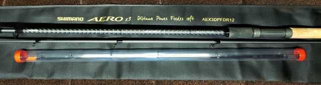 Feedery Shimano Aero X3 Distance Power Feeder 12ft 100g - 2szt