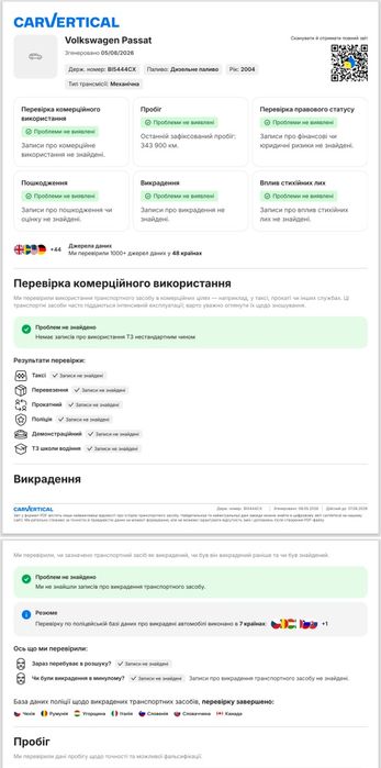 Продам VW PASSAT B5+