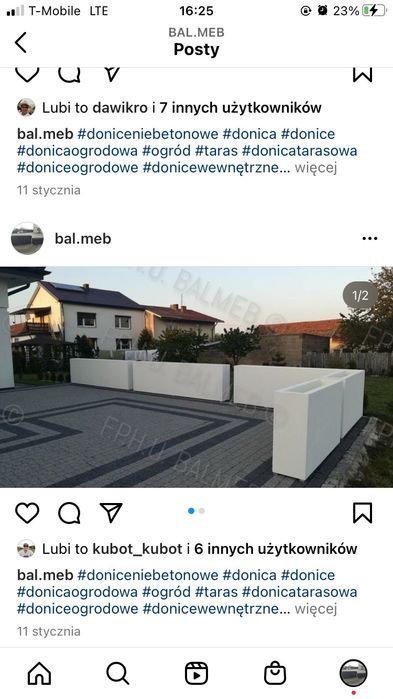 Nie betonowe-Donice ogrodowe-Mrozoodporne-Na wymiar