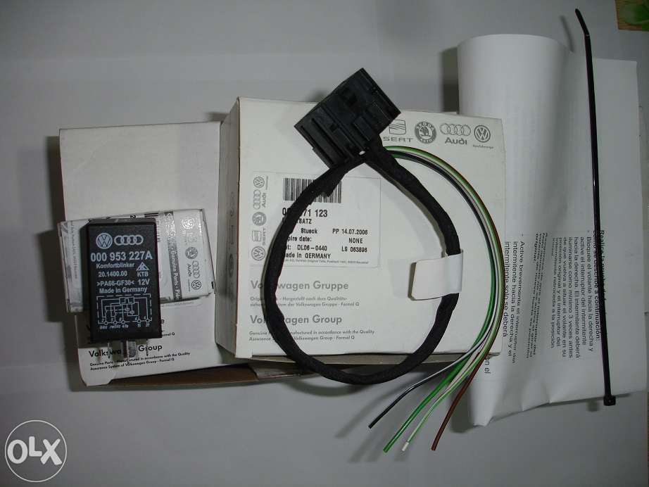 Módulo Confort Blink - Pisca 3 vezes - Novo e origianl para Audi e Vw