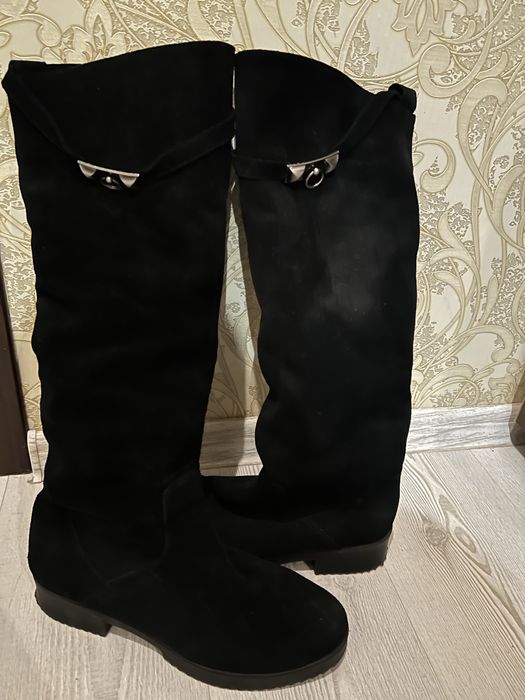 Чоботи замшеві 40-41 р