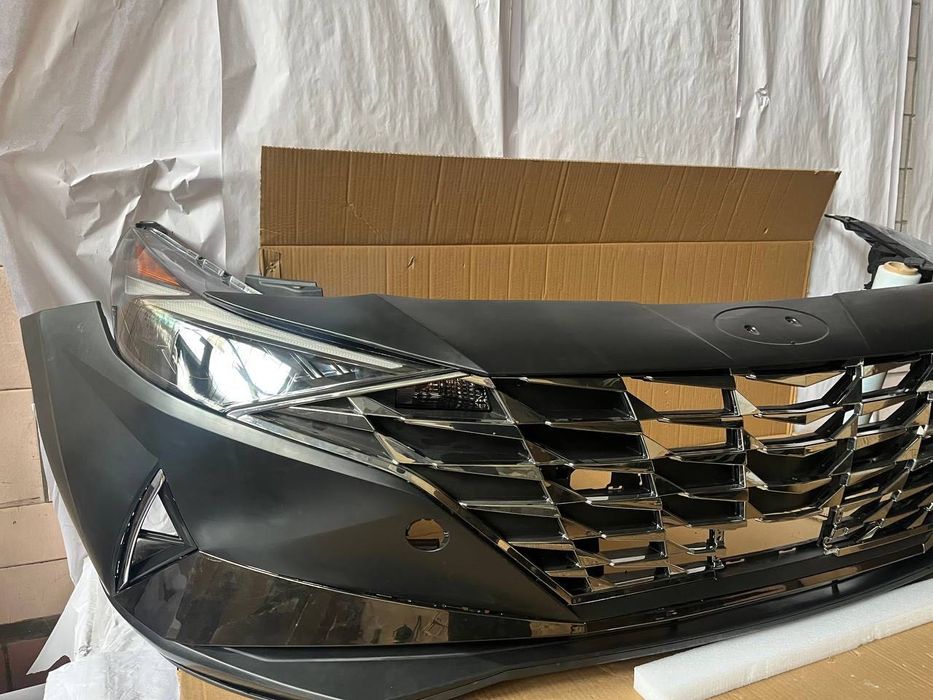 Бампер , передній бампер Hyundai Elantra CN7 2021 2022 2023 2024