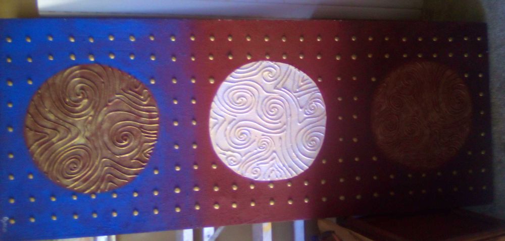 quadro en tecido vintage e outros