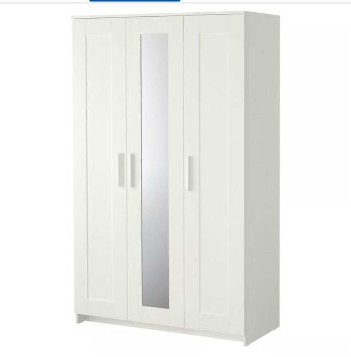 Roupeiro IKEA BRIMNES 3 portas com espelho