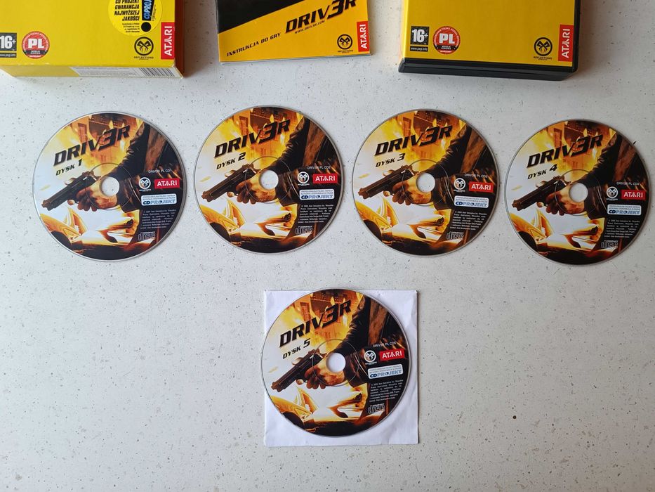 DRIVER 3 DRIV3R III PL PC Edycja Premierowa!