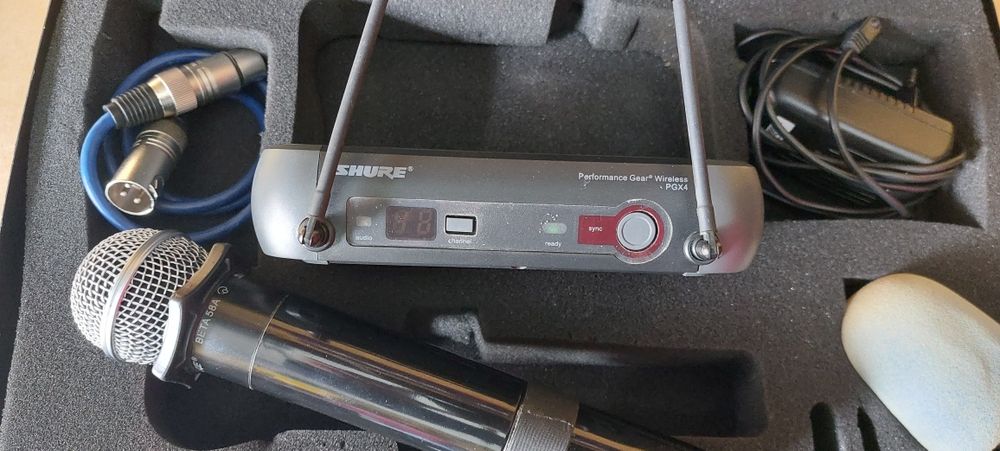 Радіомікрофон Pgx24, Shure beta 58a