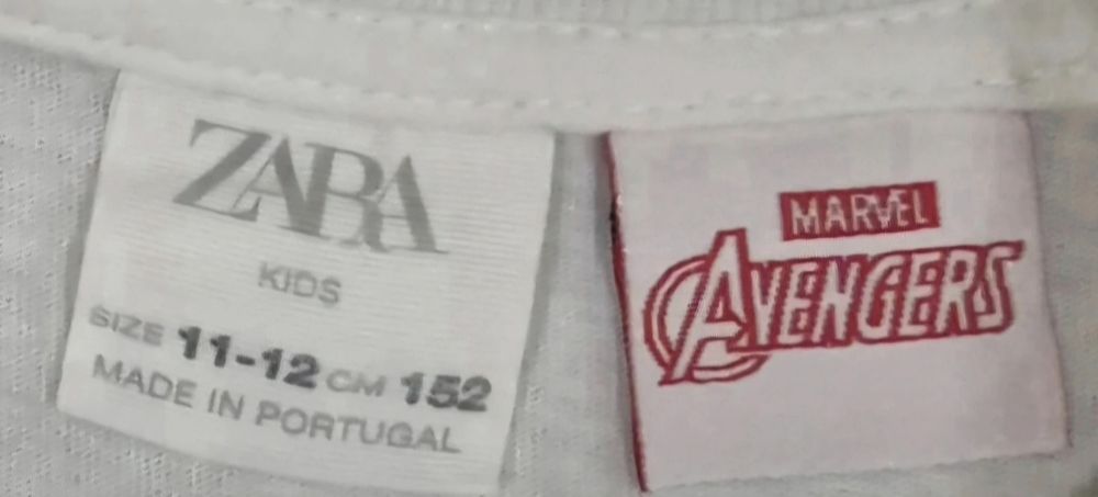 T-Shirt Avengers Marvel Tam 11/12