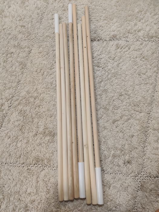 Tenda Tipi cinza com pompons Homa 160x120x120