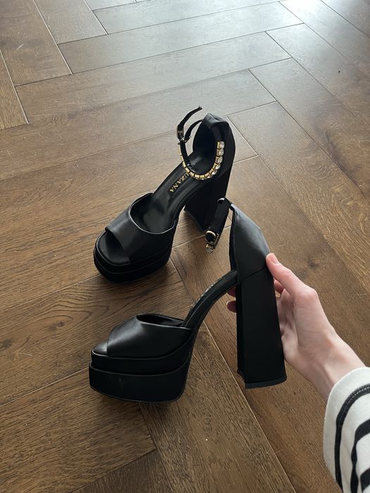 туфли черные 37-38р