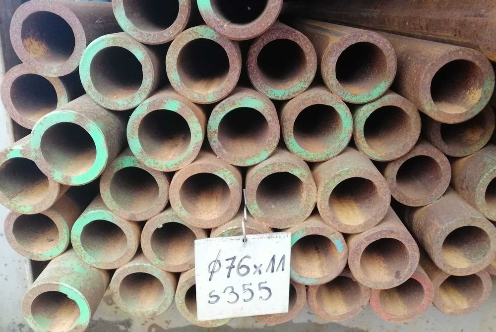Rura stalowa z/sz 76x11 s355 grubościenna