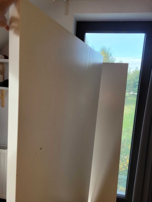 łóżko MALM IKEA 160x200 + stelaż + materac