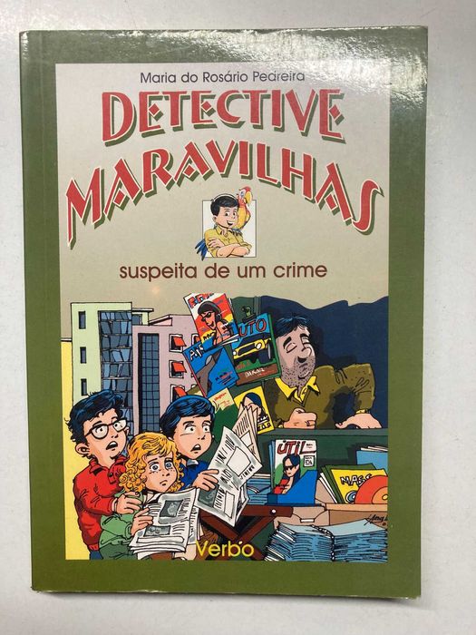 Livro - Detective Maravilhas - Suspeita de um Crime (ctt grátis)