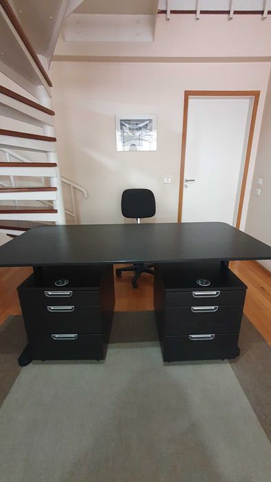 Blocos gavetas com rodizios IKEA linha Galant 2 unidades