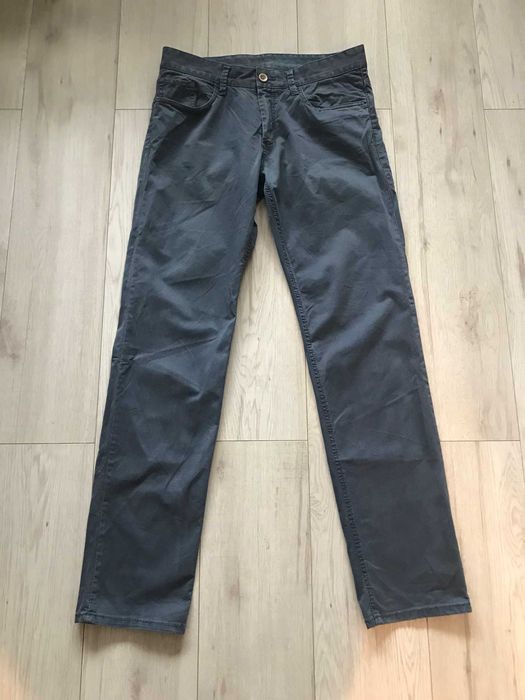 Spodnie męskie niebieskie