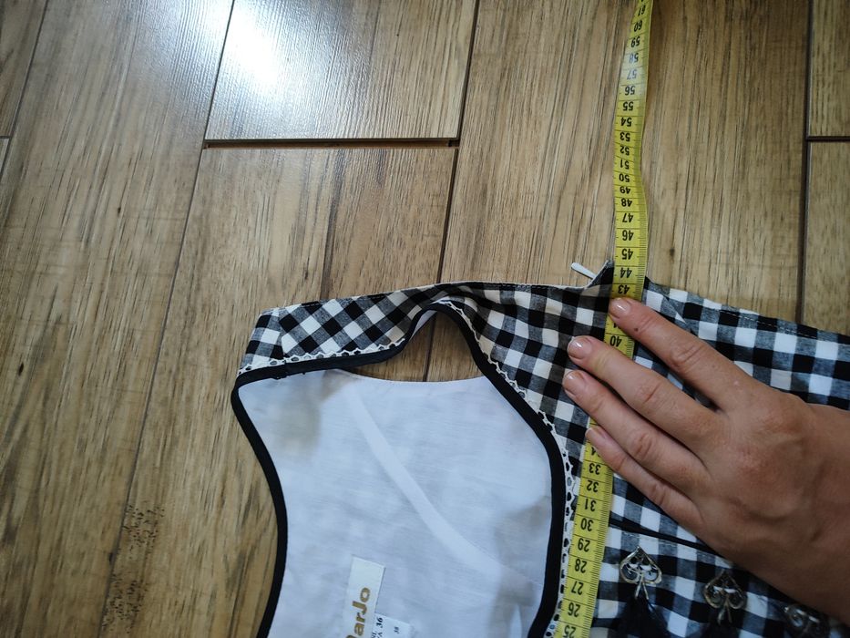 Sukienka bawarska 36 S dirndl Oktoberfest folk alpejska ludowa