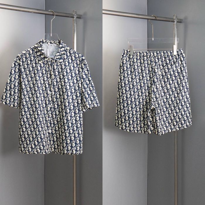 Balenciaga мужской летний комплект футболка шорты костюм белый рваный