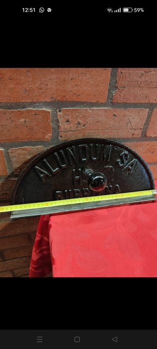 Tampa Forno a Lenha Alumínio Burriana