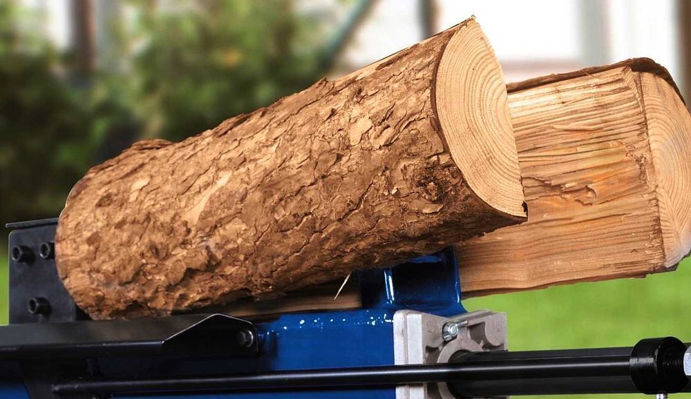 7 TON Mocna ŁUPARKA Hydrauliczna do Drewna Scheppach Drzewa Nowa