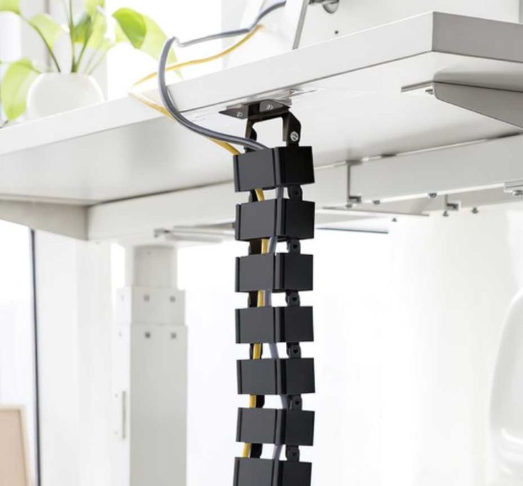 Органайзер для кабелей под стол, позвоночник (модульный) 800 мм