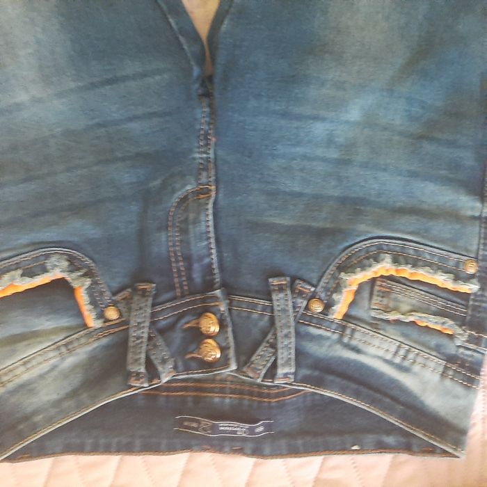 2 pary spodni jeansowych w roz. 38