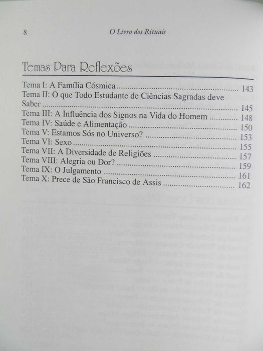 O livro dos rituais