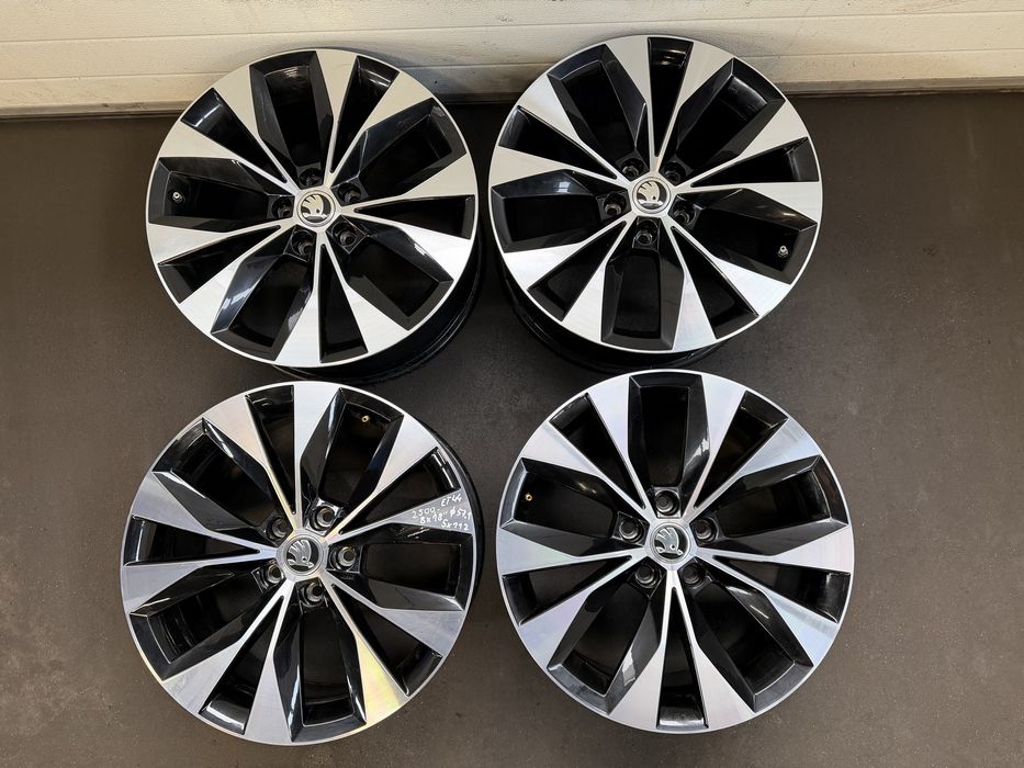 Felgi aluminiowe 18” 5x112 Skoda - SUPER STAN!