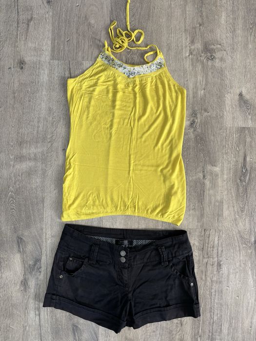 Spodenki top S zestaw bershka
