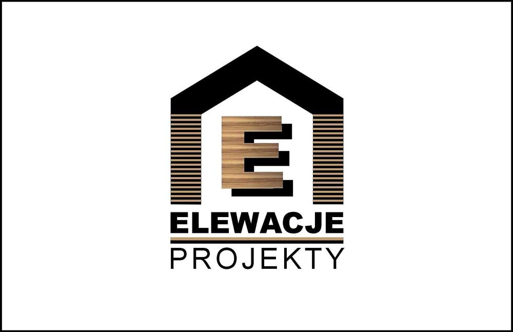 Projekt elewacji domu.