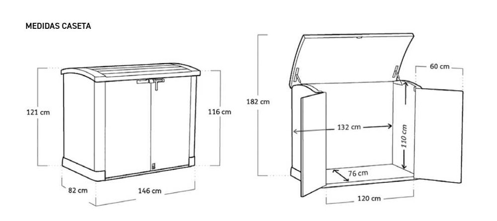 Caseta de Máquinas QP Filtro Cyclone D.500 + Bomba StarPump 0,75cv