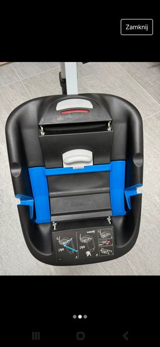 Baza isofix avionaut dock do fotelika avionaut kite 0 13 Carlo Karwala