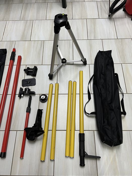 Распорная штанга штатив Телескопическая для лазерного уровня FIRECORE