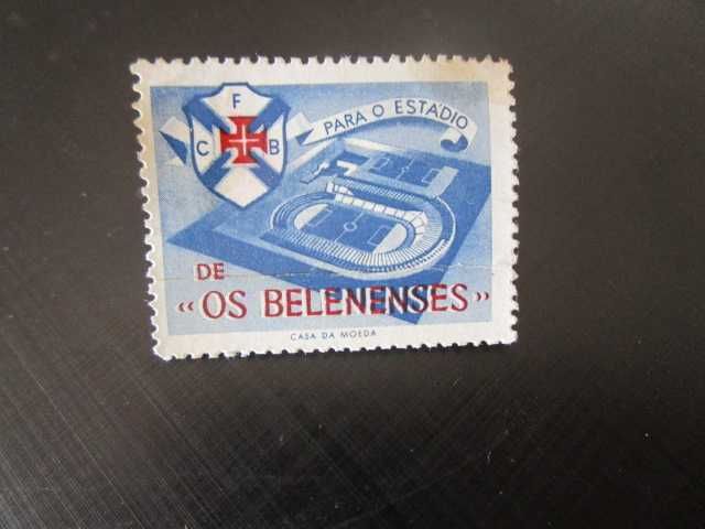 Belenenses raro selo muito antigo pelo Estádio