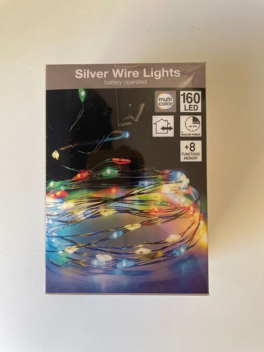 Choinkowe światełka 160 LED [8m] 3 szt