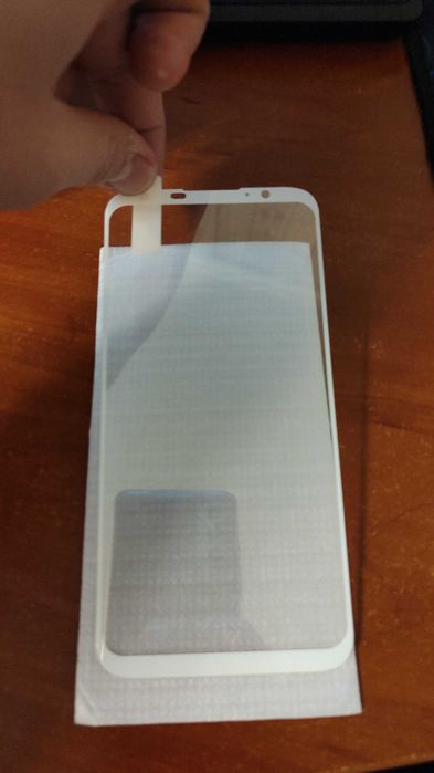 Защитное стекло Meizu 16 plus белое
