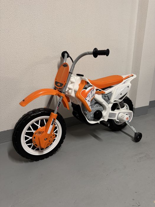Eletric Motorbike KTM with Training Wheels 12V
