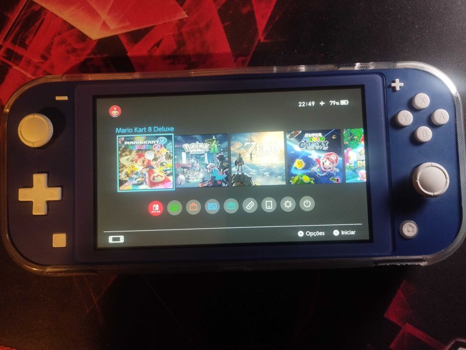 Nintendo Switch LITE Desbloqueada 256G