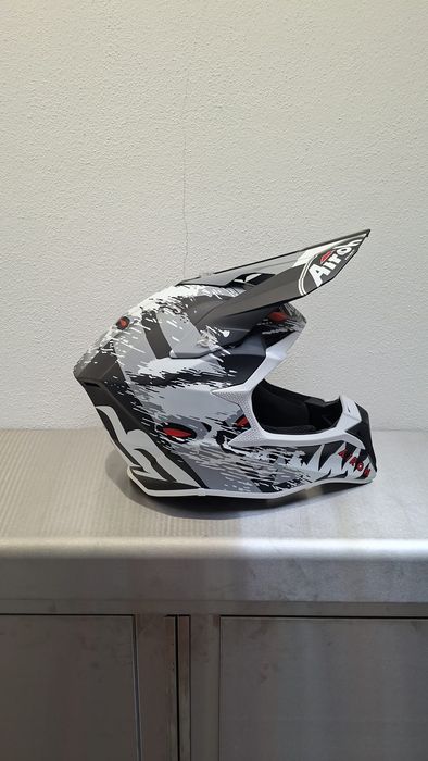 Capacete de Motocross Airoh Wraaap Demon Matt