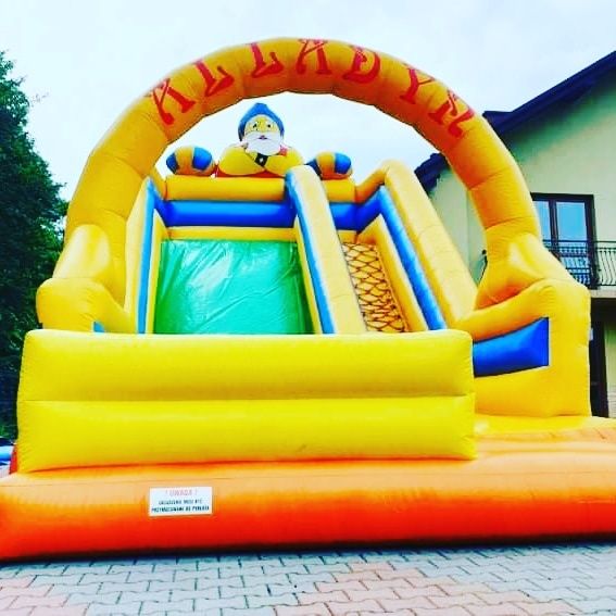 Zjeżdżalnia dmuchana Alladyn produkcja Junior